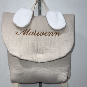 Sac à dos Lapinou brodé