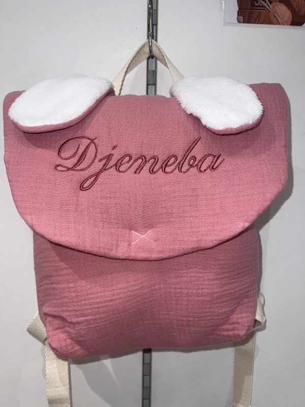 Sac à dos Lapinou brodé – Image 2
